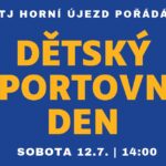 Pozvánka: Dětský sportovní den